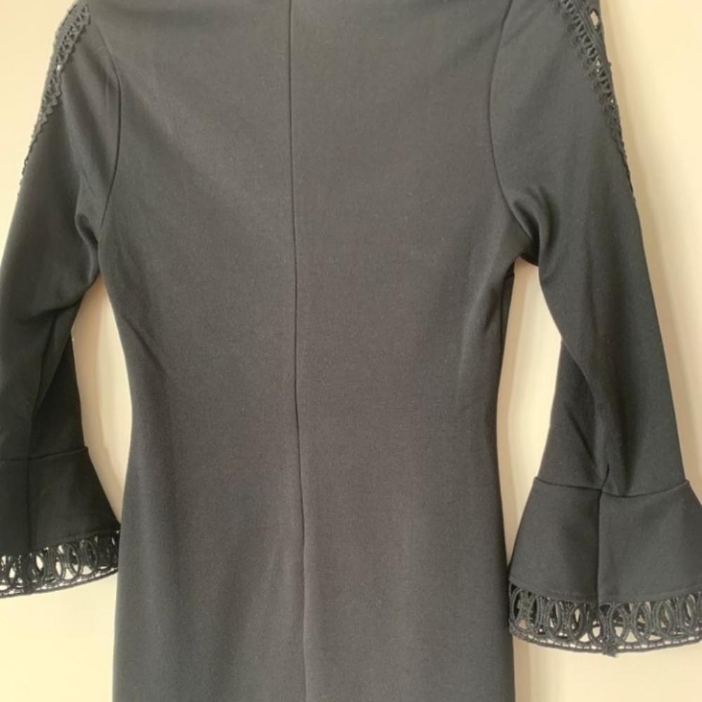 Lulu's Black Crochet Dress - Picture 11 of 11